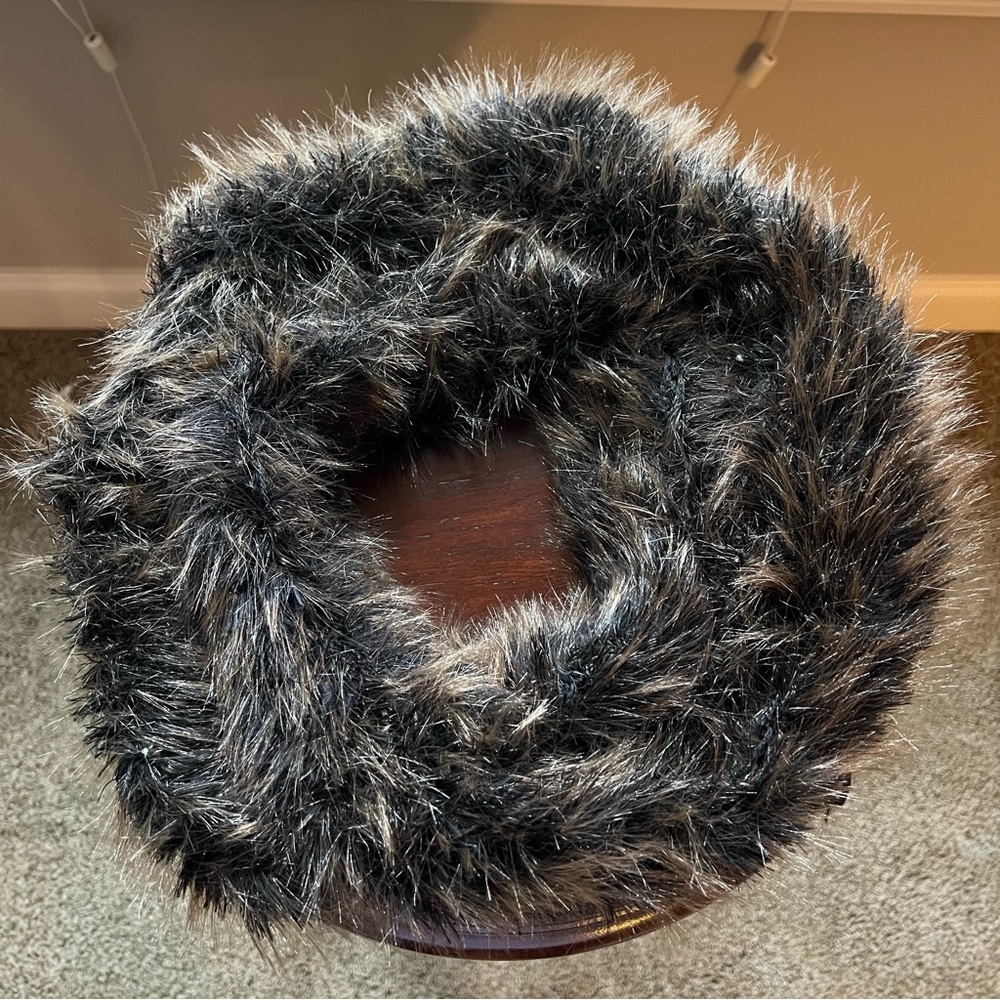 Handmade Faux Fur Infinity Scarf